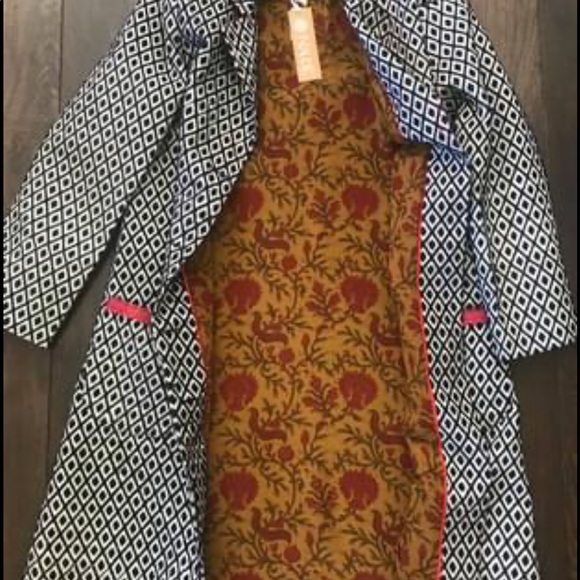 Naudic brand blue White Coat New with tags - Picture 4 of 6